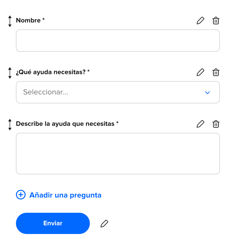 Formularios de Enrutamiento