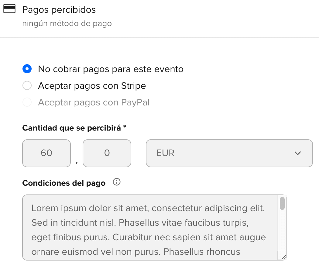 Aceptar Pagos en Calendly