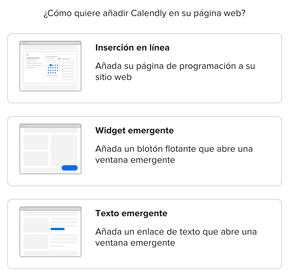 Añadir Calendly a tu web