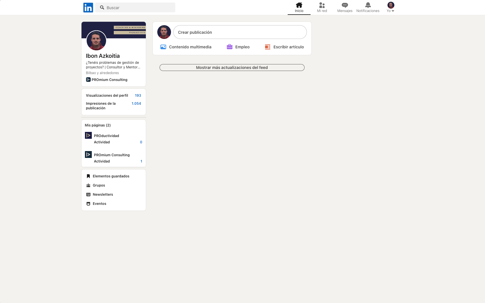 LinkedIn Minimalista