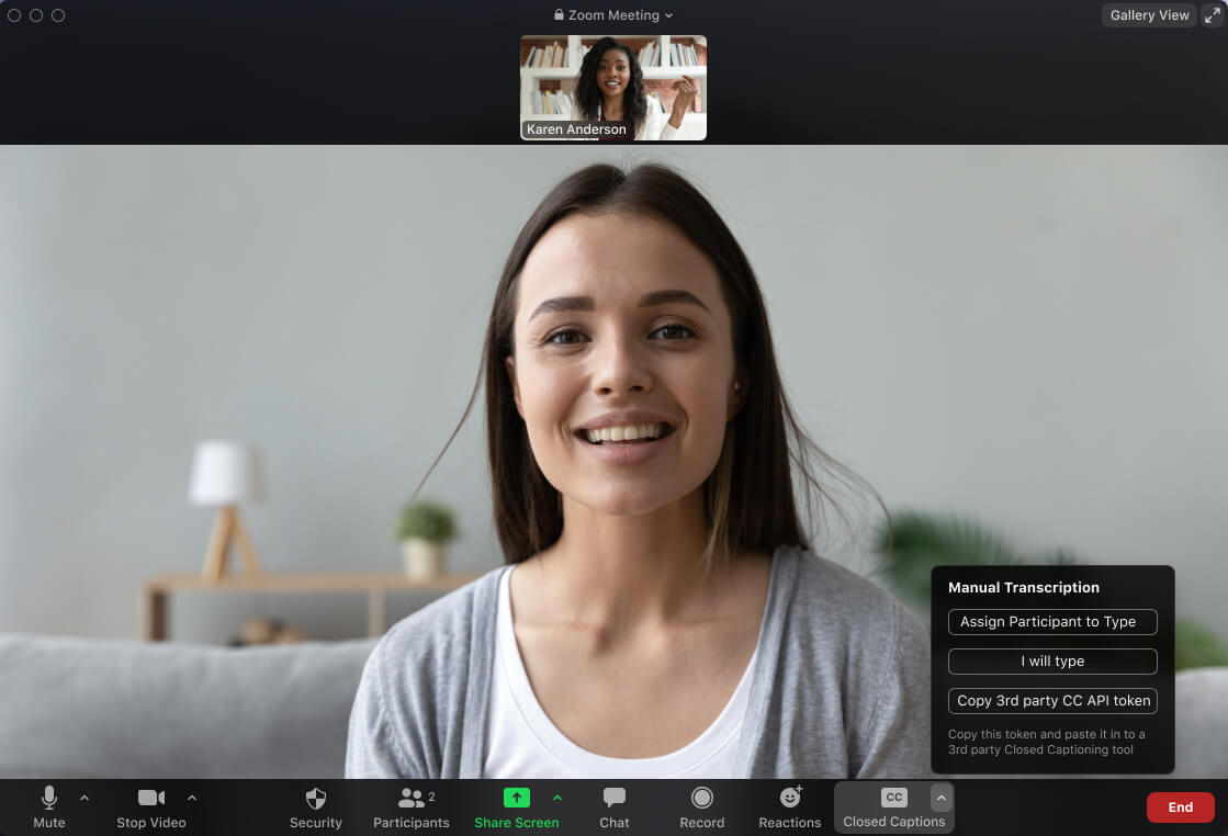 Videollamadas en Zoom