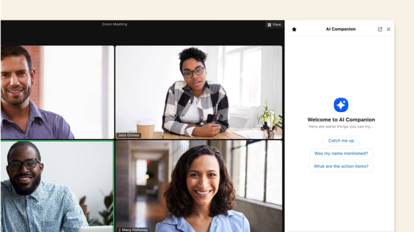 Zoom AI Companion